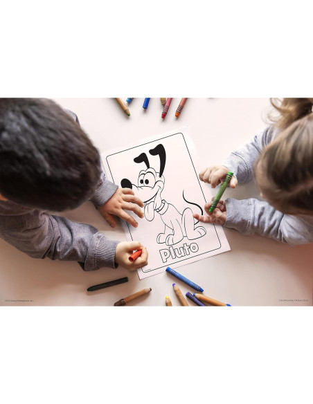 Libro de Colorear Disney Baby Bendon 48 Páginas con Crayones