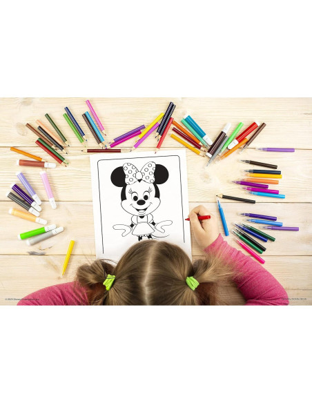 Libro de Colorear Disney Baby Bendon 48 Páginas con Crayones