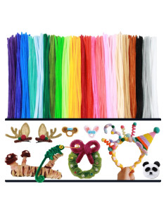 Limpiapipas Chenille ESUOHYM 230 Piezas 20 Colores 30 cm