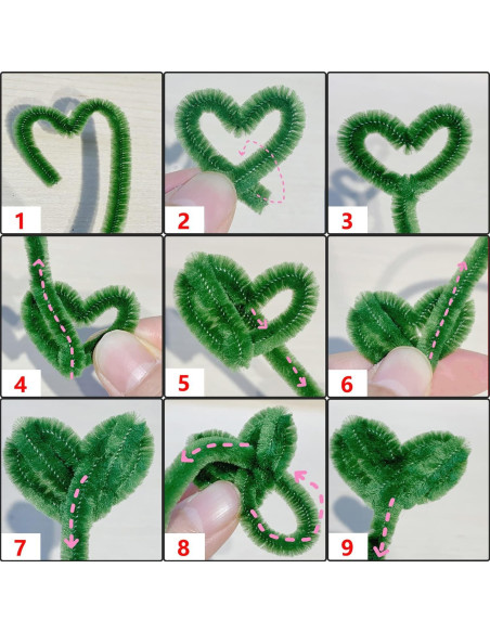 Juego de Limpiapipas Cldamecy 1000 Pcs 6mm x 30cm 10 Colores