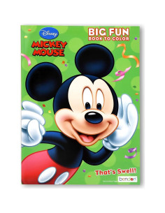 Conjunto de Libros para Colorear Disney Mickey Minnie - 4 Libros 2