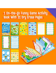 Bloc de Juegos Reutilizable SpriteGru 31 Actividades Educativas 2