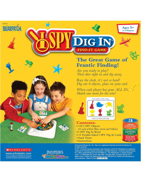 Juego I SPY Cavar University Games - Aprendizaje Infantil