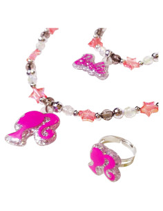 Conjunto de Joyería para Niñas LUV HER - 3 Piezas con Caja