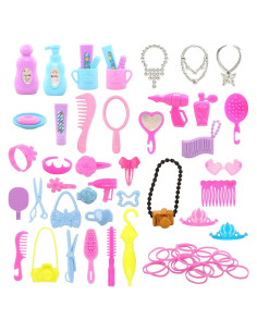 BARWA 43 PCS Accesorios para Muñecas 29.2 cm Viaje