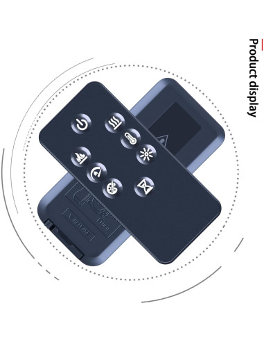 Control Remoto Dimplex PW286 para Chimenea Eléctrica