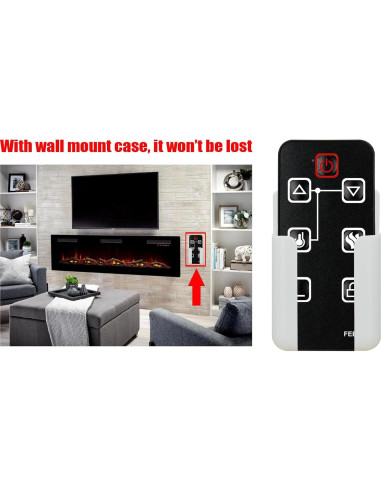 Control Remoto Chimenea Eléctrica FEBO Flame ZHS-30-A