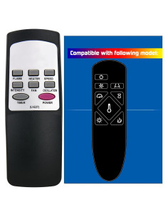 Control Remoto Reemplazo Twin Star ClassicFlame 42IF442FGL