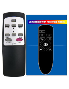 Control Remoto Reemplazo Twin Star ClassicFlame 2611042FGL