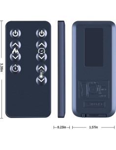 Control Remoto PZL para Calefactor Mocifi y Festivo 2