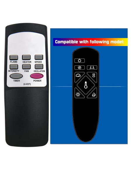 Control Remoto Reemplazo Chimenea Eléctrica Twin Star