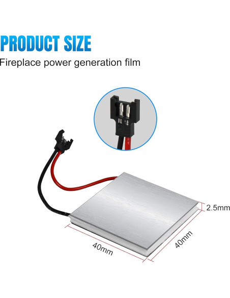 Accesorios Ventilador Chimenea Acekiss Motor y Hoja 40mm