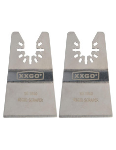 Cuchillas Raspador Rígido Universal XXGO - Acero Inoxidable - 2 Pcs