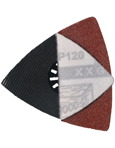 XXGO 10 Pcs Almohadillas de Lijado Triangulares 80mm