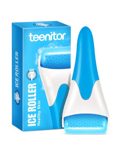 Rodillo de Hielo Facial Teenitor Azul 19.1x8.9cm Alivio de Hinchazón