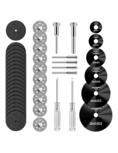 Juego de 44 Piezas Discos de Corte Kuenuilr para Herramienta Rotativa