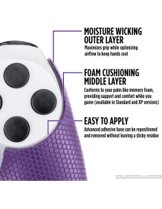 Agarres de Rendimiento KontrolFreek para PS4 - Púrpura Galáctico 2