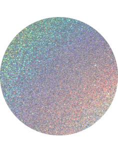 Purpurina Ultrafina Hemway 130g Plata Holográfico para Manualidades 2