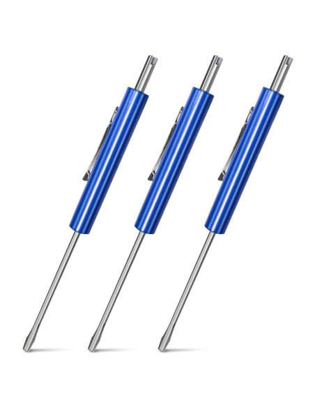 Mini Destornillador de Bolsillo Silginnes - Paquete de 3 - Acero