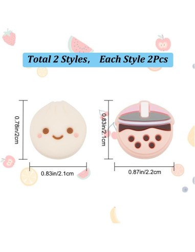 Agarraderas de Pulgar GORGECRAFT para Switch OLED Lite 4Pcs