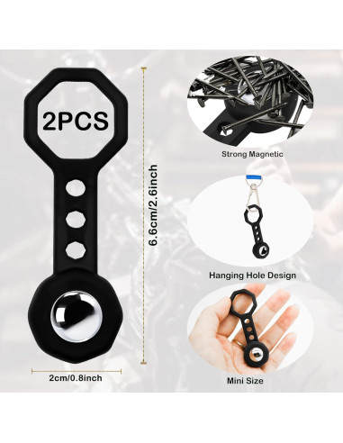 2 Piezas Buscador de Estudio Magnético CANIPHA 12.25 kg