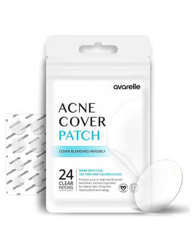 Parches para Acné AVARELLE Hydrocolloid 24 Unidades