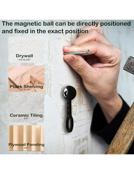 2 Piezas Buscador de Estudio Magnético CANIPHA 12.25 kg