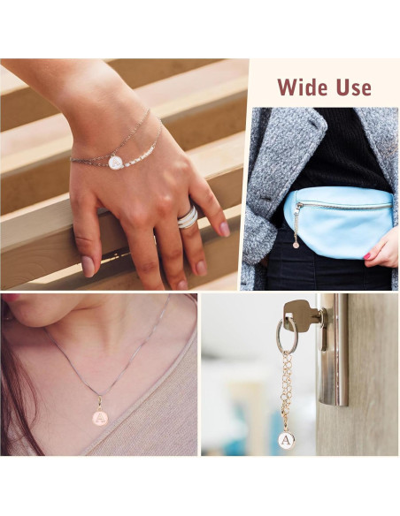 2PC Encantos de Letra para Tazas Stanley y Hydro Flask