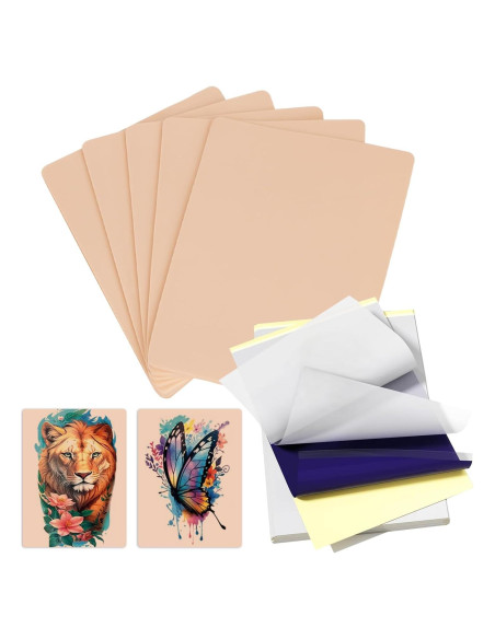 Kit de Pieles de Práctica de Tatuaje Jconly - 15 Piezas