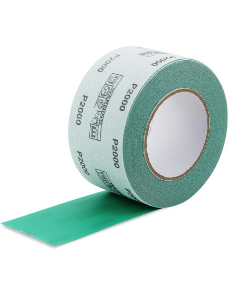 Rollo de Lijado BHA 1500 Granos 6.99 cm x 18.29 m Bajo Polvo Rollo de Lijado BHA 1500 Granos 6.99 cm x 18.29 m Bajo Polvo