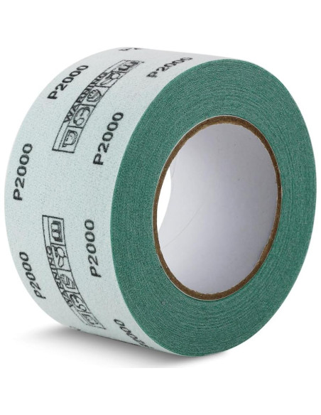 Rollo de Lijado BHA 1500 Granos 6.99 cm x 18.29 m Bajo Polvo Rollo de Lijado BHA 1500 Granos 6.99 cm x 18.29 m Bajo Polvo