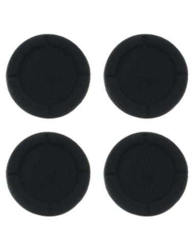 4 Tapas de Repuesto para Joystick LBTODH Negro para Nintendo Switch