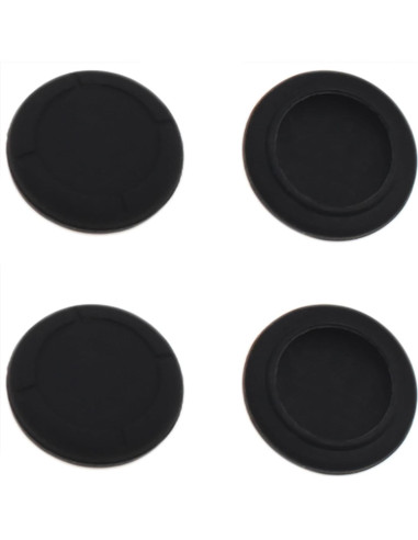 4 Tapas de Repuesto para Joystick LBTODH Negro para Nintendo Switch