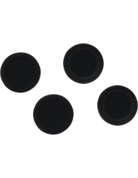 4 Tapas de Repuesto para Joystick LBTODH Negro para Nintendo Switch