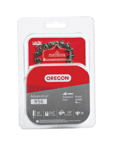 Cadena de Motosierra Oregon R56 16" (40.64 cm) 56 Eslabones