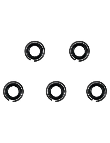 5 Juegos de Anillos de Retención 1/2" TUZkozs - Acero Aleado