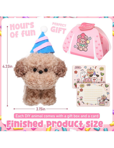 Kit de Manualidades Foilswirl 37 Pcs Limpiapipas DIY Fiesta