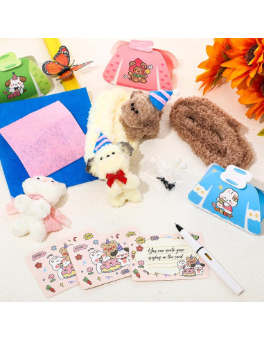 Kit de Manualidades Foilswirl 37 Pcs Limpiapipas DIY Fiesta