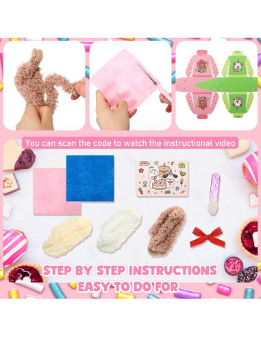 Kit de Manualidades Foilswirl 37 Pcs Limpiapipas DIY Fiesta