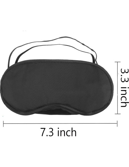 12 Máscaras de Ojos para Dormir Axe Sickle con Almohadilla