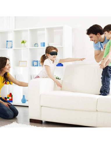 12 Máscaras de Ojos para Dormir Axe Sickle con Almohadilla