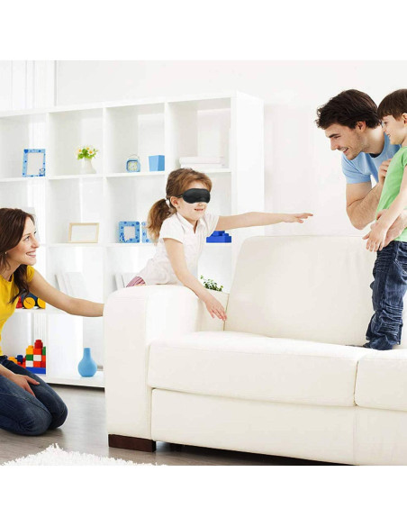 12 Máscaras de Ojos para Dormir Axe Sickle con Almohadilla