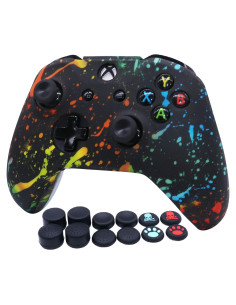 Funda de Silicona Antideslizante RALAN para Xbox One - Negro