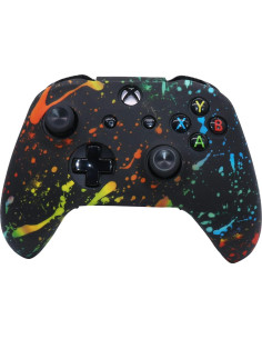 Funda de Silicona Antideslizante RALAN para Xbox One - Negro 2