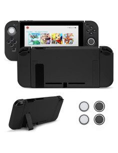 Funda Protectora JINGDU para Nintendo Switch 2017, TPU Negro