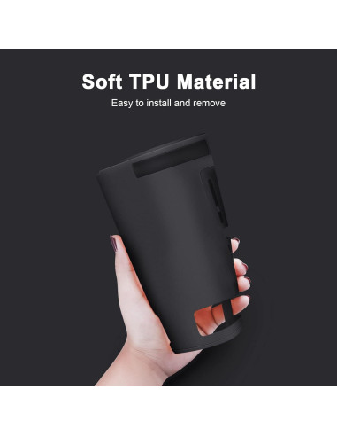 Funda Protectora JINGDU para Nintendo Switch 2017, TPU Negro