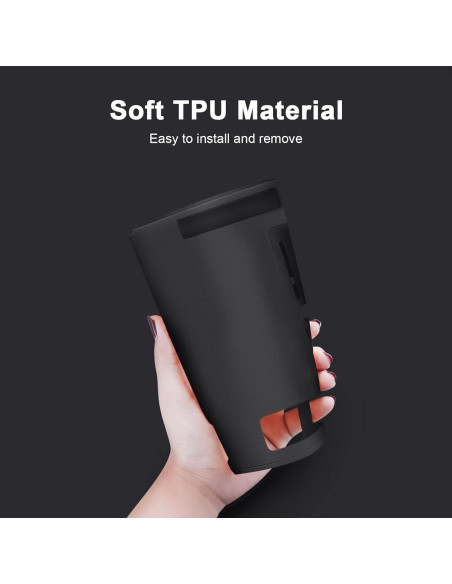 Funda Protectora JINGDU para Nintendo Switch 2017, TPU Negro