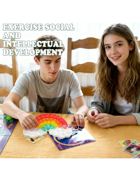 Set de Juguetes Antiestrés QETRABONE 4 Pcs para Alivio