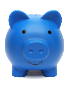 Banco de Cerdito Irrompible Grneric RXZ1 Azul para Niños 2