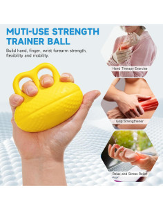 Bola de Compresión Fanwer para Dedos y Muñeca 11x9.5cm 2
